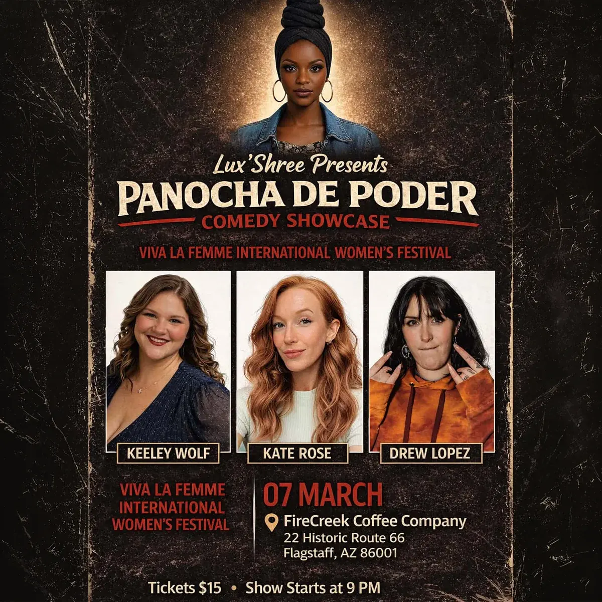 Panocha de Poder Comedy Showcase 2