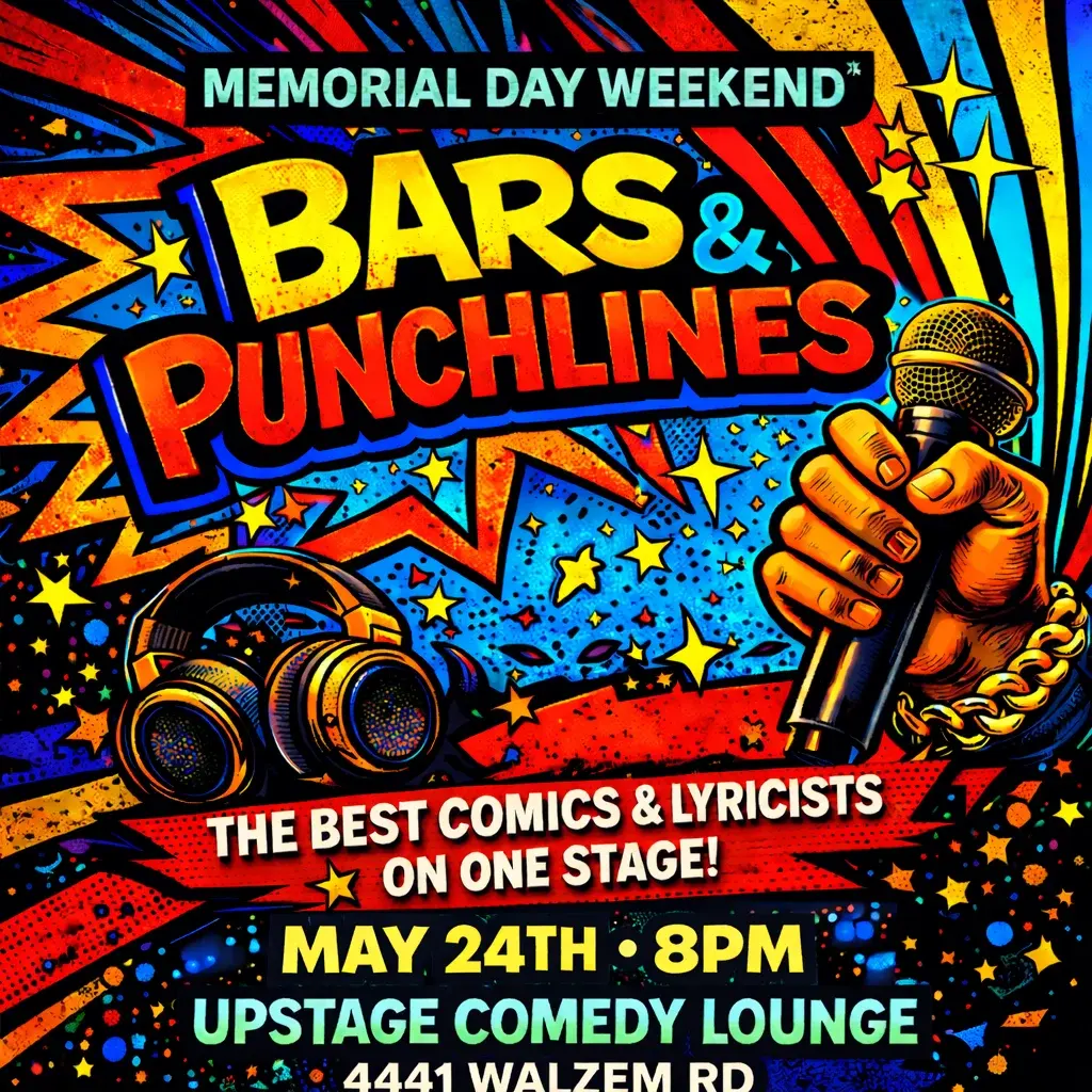 BARS & PUNCHLINES - COMEDIANS, RAPPERS & SINGERS