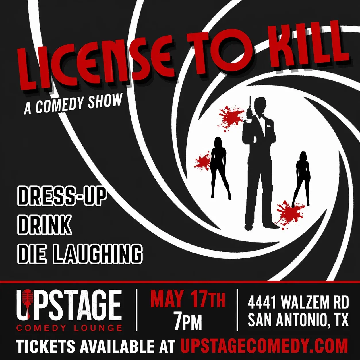 License to Kill – A Comedy Show