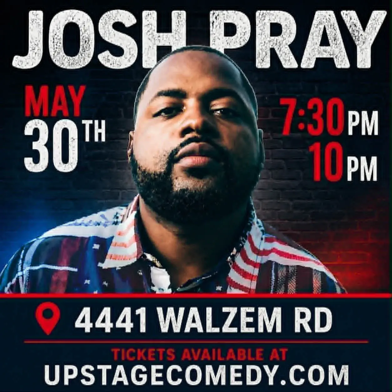 JOSH PRAY : Live in San Antonio - 10pm promotional image