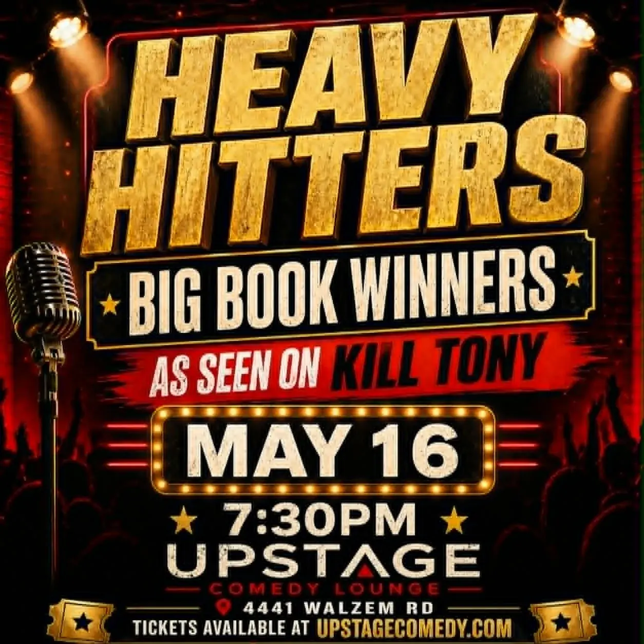 Heavy Hitters: As Seen on Kill Tony – Big Book Winners